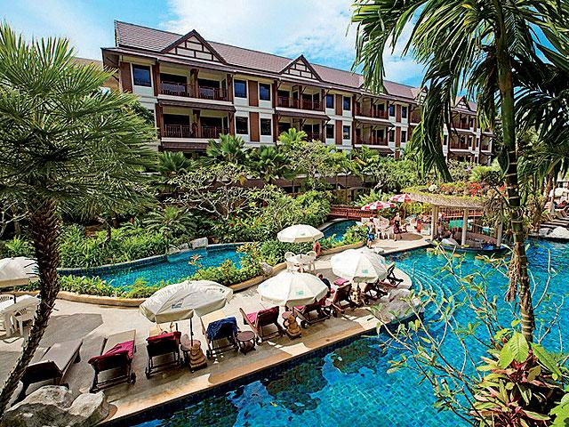 Kombinace - Kata Palm Resort & Spa ****, Phuket - pláž Kata, Ba