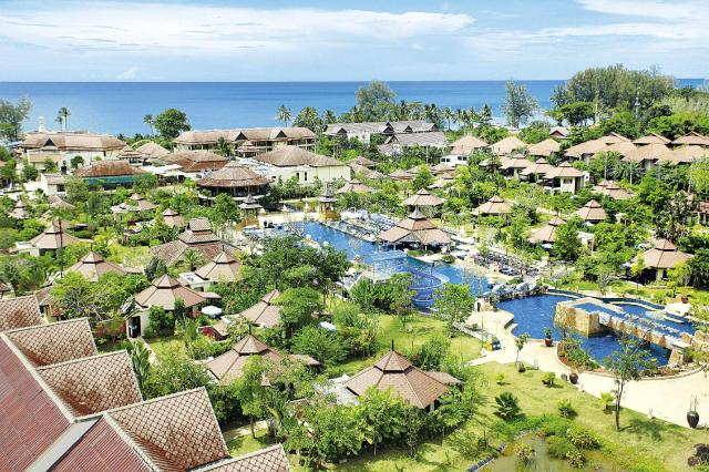 Kombinace - Seaview Resort ****, Khao Lak - pláž Nang Thong, Bangkok Palace Hotel ****, Bangkok