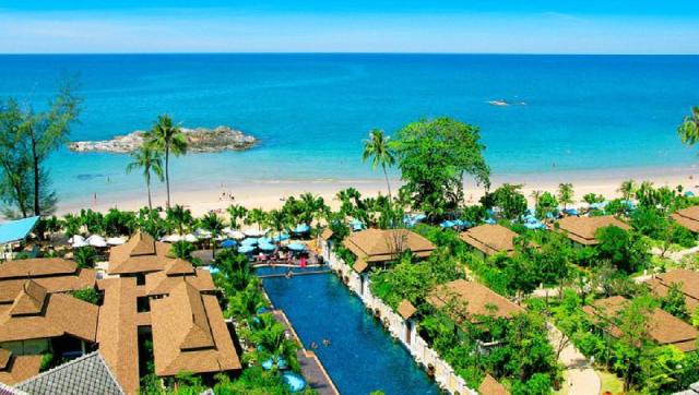 Kombinace - Seaview Resort ****, Khao Lak - pláž Nang Thong, BW