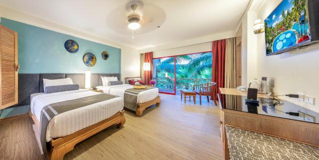 Kombinace - Cha-da Thai Village Resort ****, Krabi - pláž Ao Na