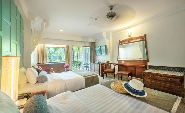 Kombinace - Cha-da Thai Village Resort ****, Krabi - pláž Ao Na