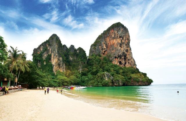 Kombinace - Railay Bay Resort ****, Krabi - pláž Railay Bay, Ph