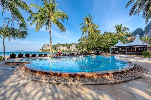 Kombinace - Railay Bay Resort ****, Krabi - pláž Railay Bay, Ph