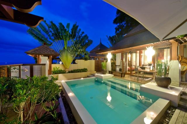 Kombinace - Pavilion Samui Villas & Resort ****, Ko Samui - plá