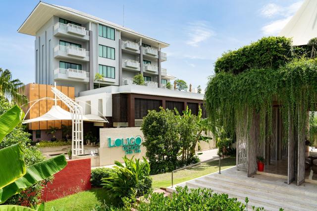 Kombinace - Loligo Resort****, Hua Hin - pláž Thao Takieb, Bang