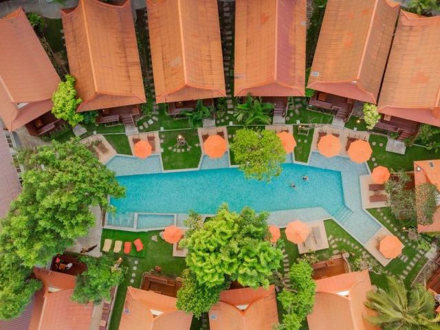 Kombinace - Baan Duangkaew Resort ***, Hua Hin, Bangkok Palace 