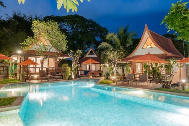 Kombinace - Baan Duangkaew Resort ***, Hua Hin, Bangkok Palace 
