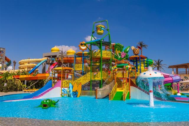 Společný aquapark hotelů Aladdin a Ali Baba