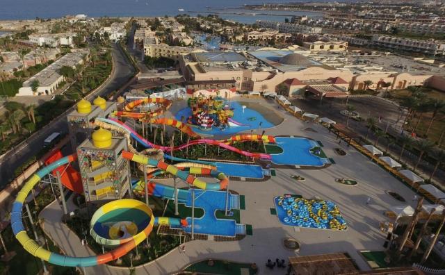 Společný aquapark hotelů Aladdin a Ali Baba