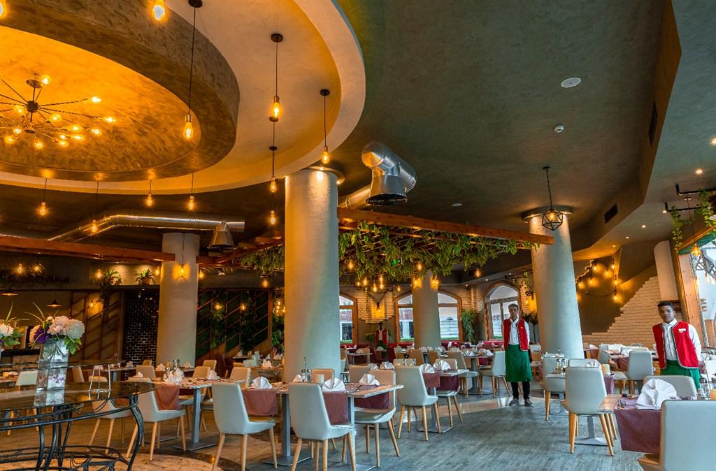 Italská restaurace Milano v hotelu Aladdin.