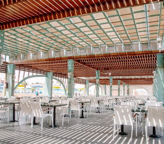 Orinetální restaurace v hotelu Aladdin