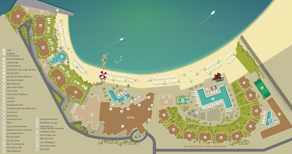 Mapa rezortu