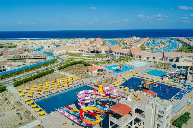 Letecký pohled na hotel