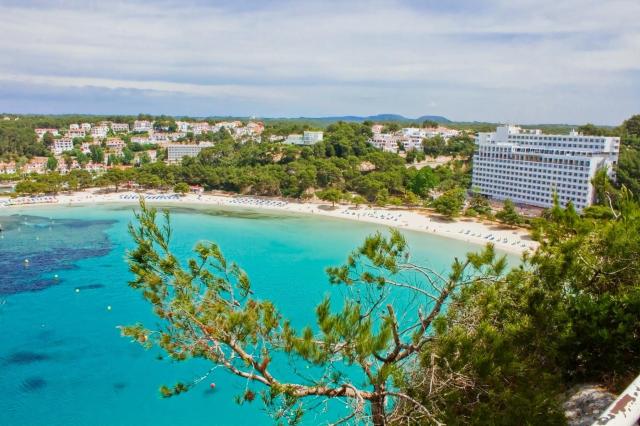 Cala Galdana a apartmány Aljandar