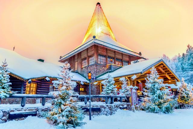 Za Polární září na sever Finska s návštěvou vesničky Santa Clause