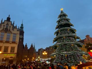Advent ve Wroclawi a dřevěný kostel
