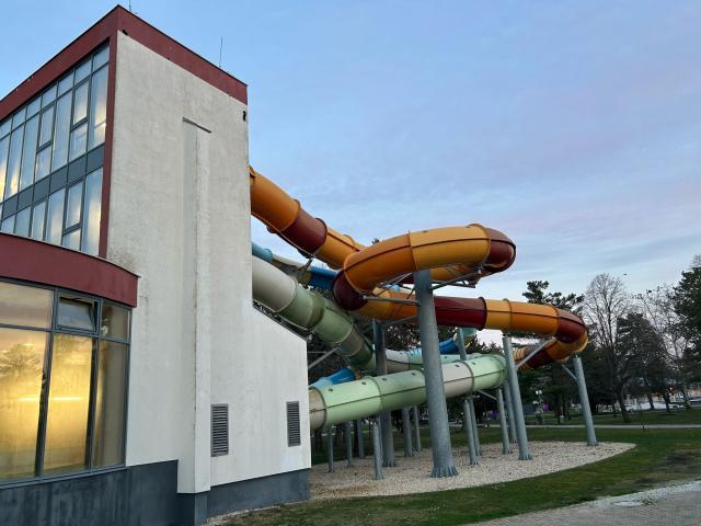 Vnitřní tobogány Bük