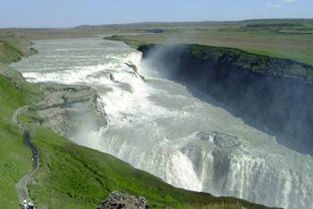 Gullfoss waterfall