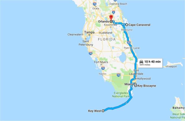 Florida - mapa