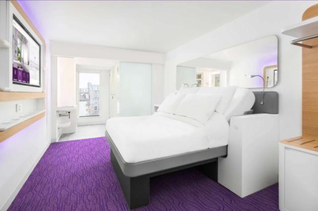 pokoj - hotel Yotel