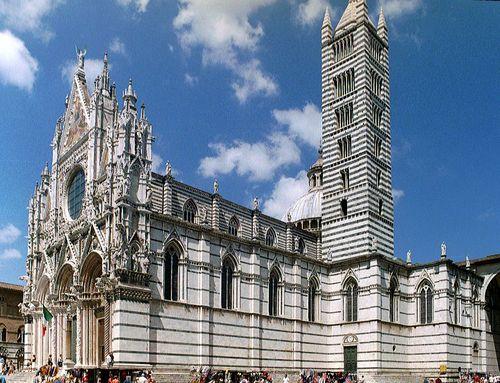 Florencie a Siena, letecky