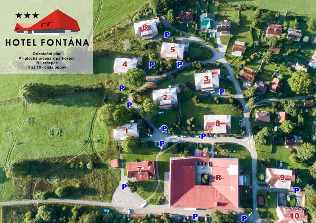 Hotel Fontána, Hrdoňov Lipno