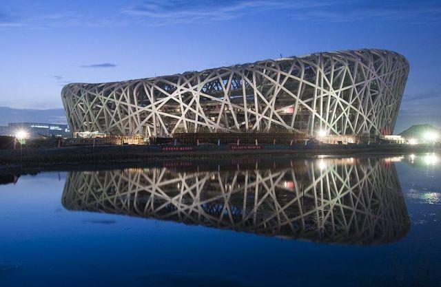 peking - olympijský stadion
