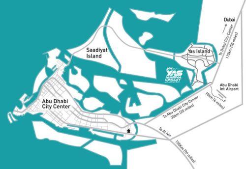abu dhabi mapa
