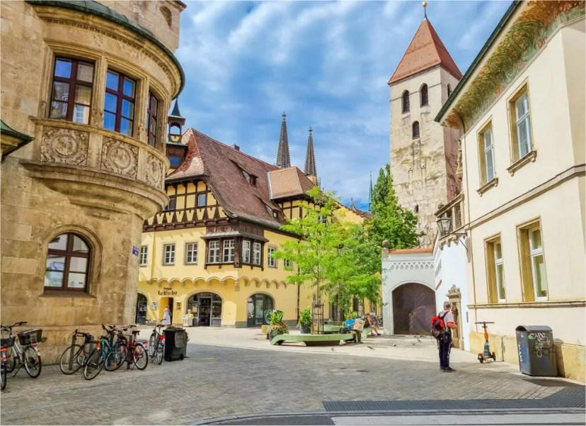 Regensburg s průvodcem, vlakem