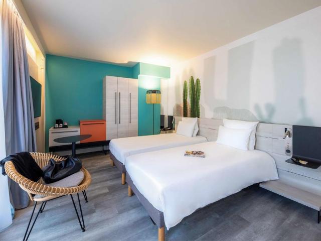 Hotel Novotel, pokoj