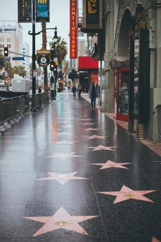 Los Angeles - chodník slávy