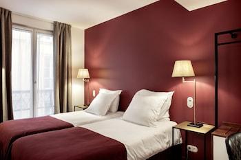 Hotel Le Voltaire, pokoj