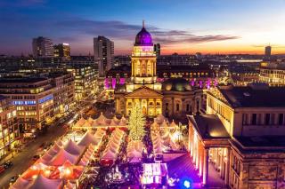 Předvánoční Berlín s průvodcem vlakem