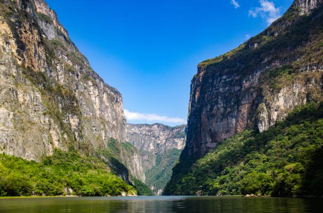 Mexiko - kaňon Sumidero