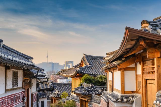 Korea - uličky starého Soulu