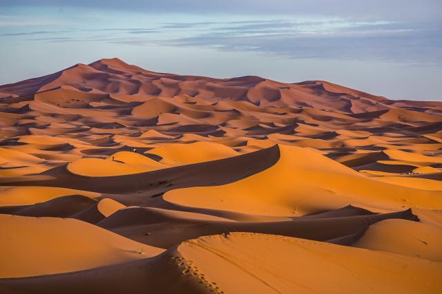 Maroko - Merzuga - poušť Sahara