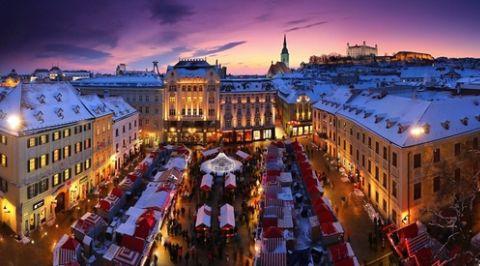Bratislava vánoce