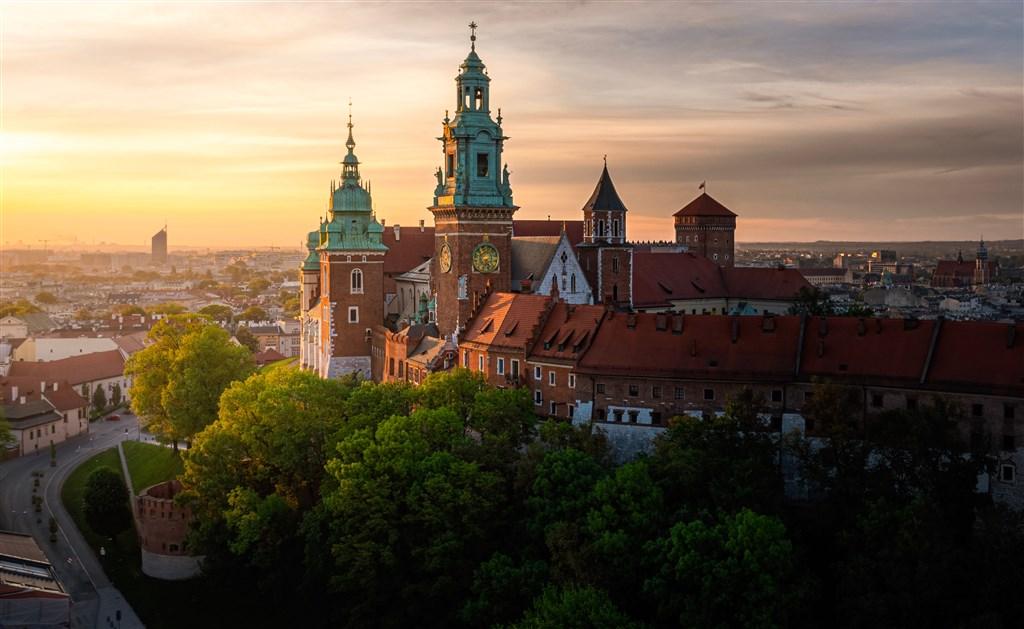 Třídenní historický Krakov a solný důl Wieliczka - letecky