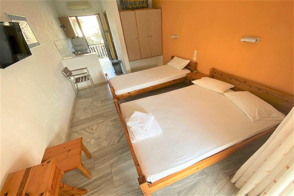DAKIS, Řecko - Zakynthos - Limni Keri, zobrazení vybavení ubyto