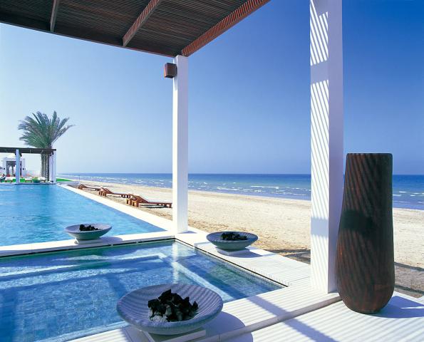 The Chedi Muscat pool (1)