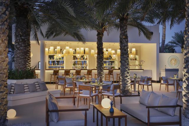 Sunset Beach Bar Evening 