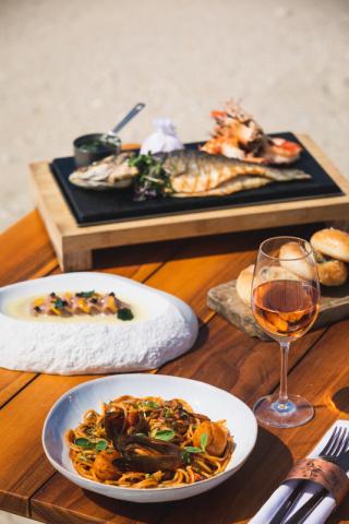 Beachfront Dining