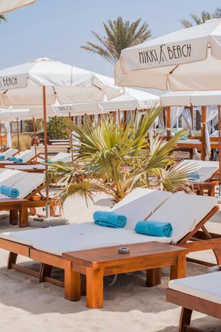 Sun Lounger on the Beach
