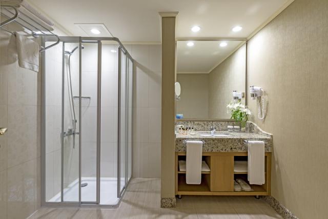DUPLEX FAMILY ROOM LOWER FLOOR BATHROOM 