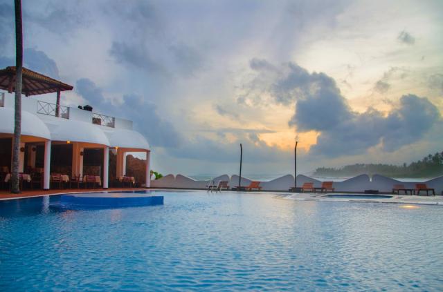 pool - evening