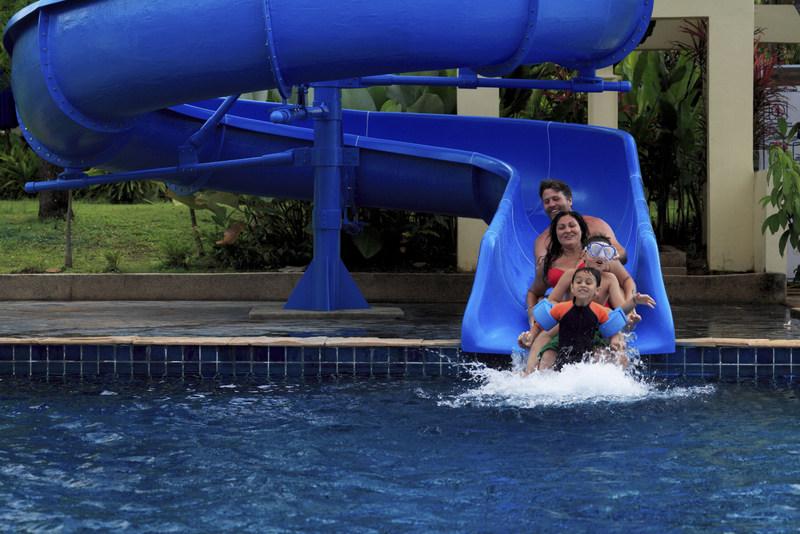 Waterslide at Lagoon Pool 2