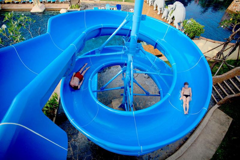 Waterslide at Lagoon Pool 4