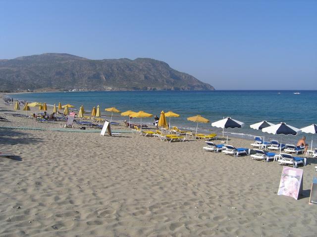 Řecko, Karpathos, Pláž před ubytováním Akti (1)
