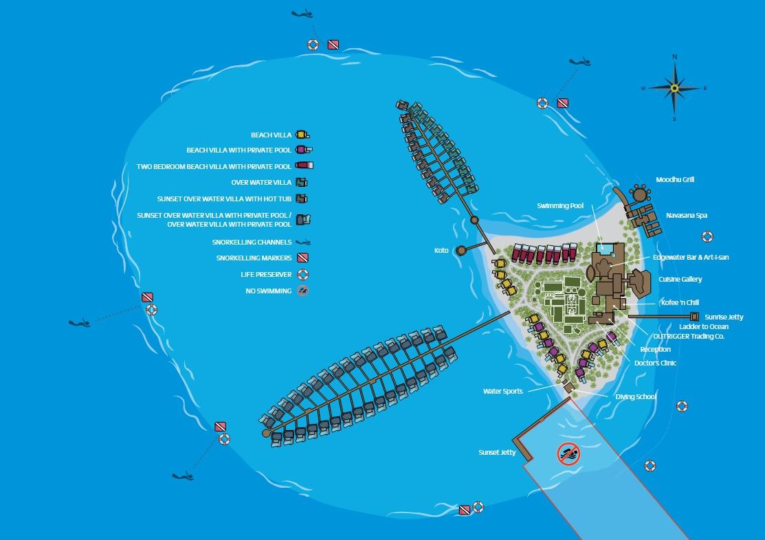 Outrigger map