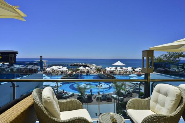 VIEW FROM LOBBY TERRACE